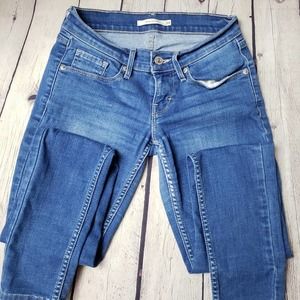 Levi's 524 Skinny Stretchy Jeans size 24